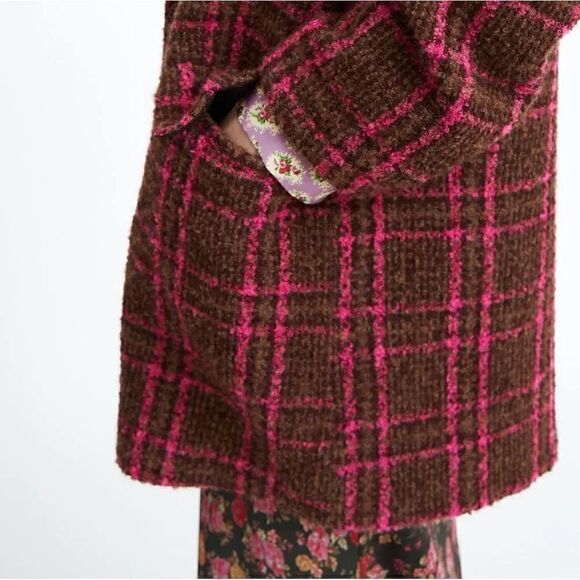 ZARA FLORAL PRINT SKIRT - Picture 9 of 10